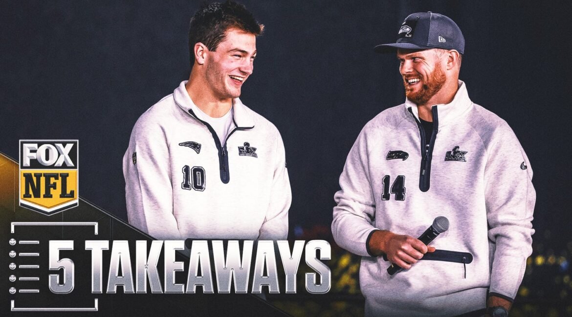 5 Takeaways From Super Bowl Week: Drake Maye the Next Eli? Update on Kyler's Future 2 fb1e5290 artboard 1