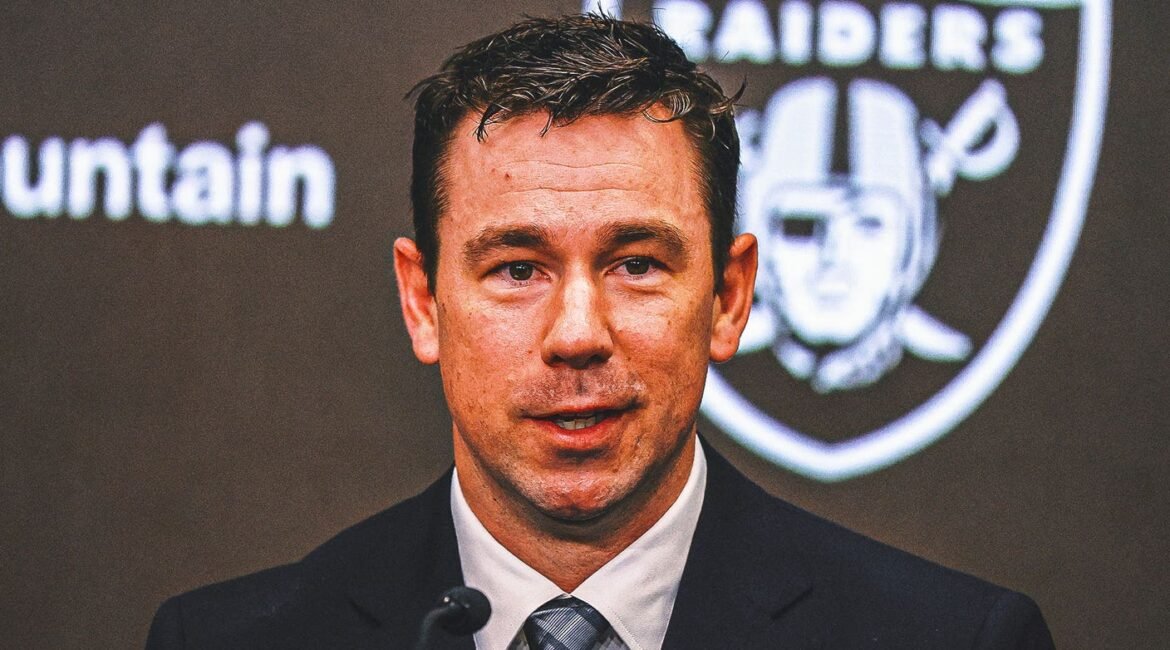 New Raiders Head Coach Klint Kubiak Addresses Maxx Crosby's Future In Las Vegas 1 kubiak1