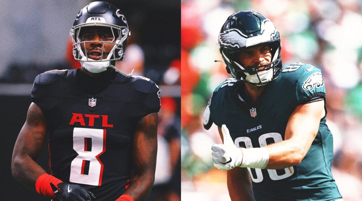 NFL Free Agent Tight Ends: The Top 10 TEs Available This Offseason 1 kyle pitts dallas goedert