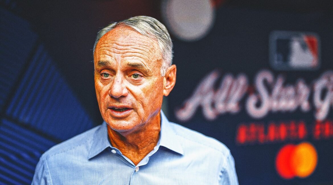 Manfred: 'A Lot Of Momentum' Toward MLB Players Participating In LA28 Olympics 2 manfred1