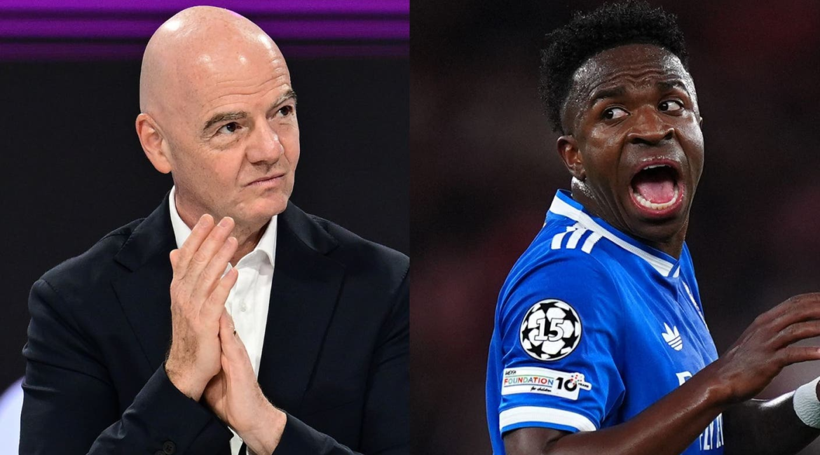 The 'Vinicius Rule'? FIFA President Gianni Infantino Suggests Red Cards For Mouth Covering 2 GOAL20 20Multiple20Images20 20220Split20 20Facebook20 202026 02 18T175245.376
