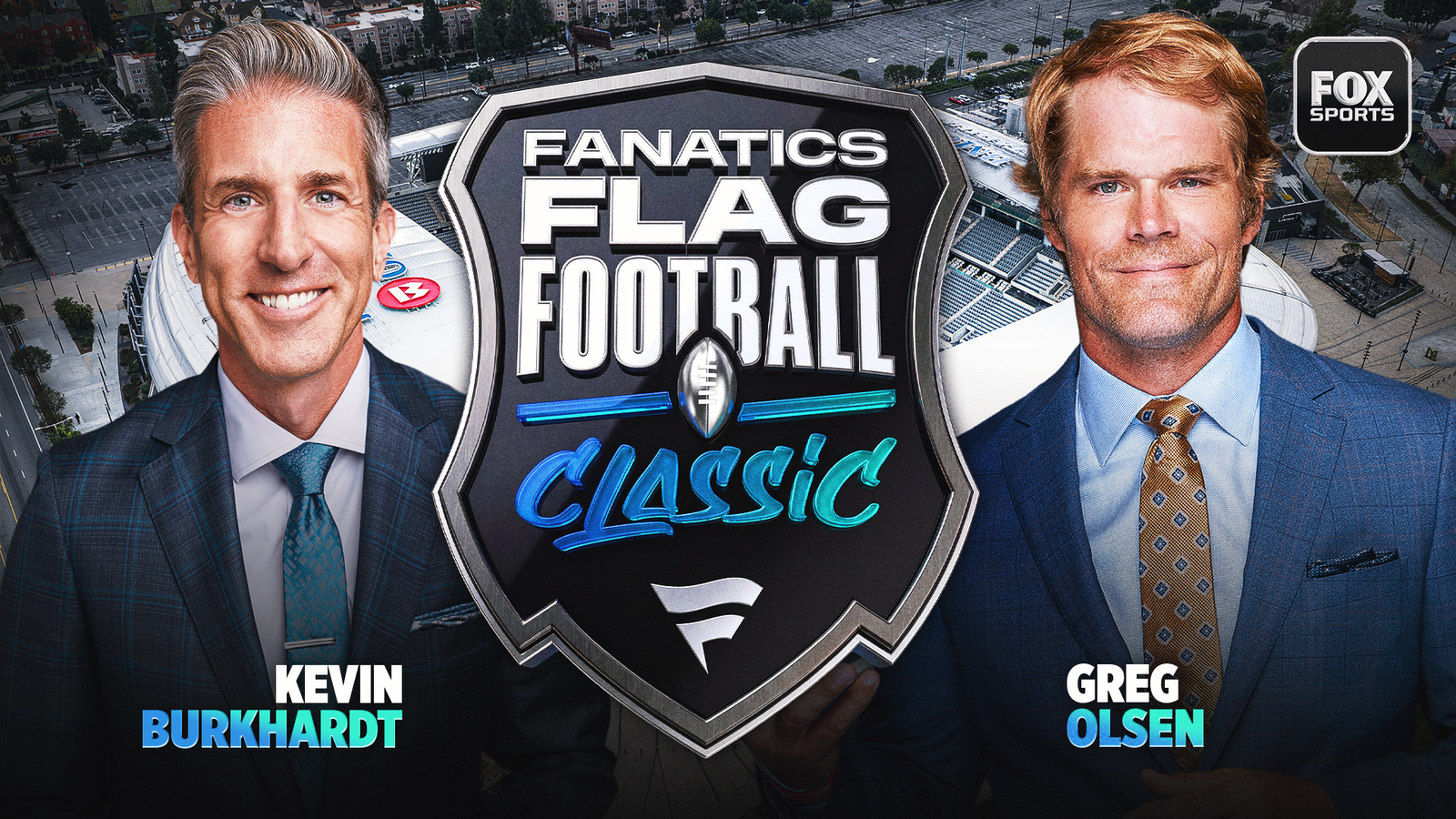 Kevin Burkhardt and Greg Olsen To Call Inaugural Fanatics Flag