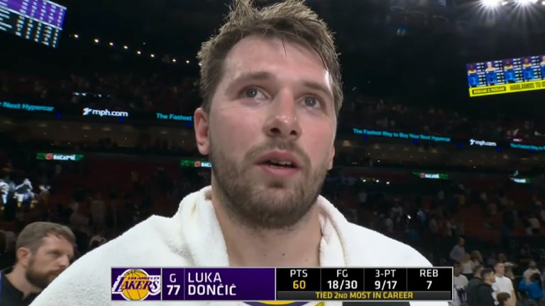 Doncic drops 60 vs. Heat: “MVP, MVP, MVP!” 1 Luka Doncic 60 Points Miami Heat