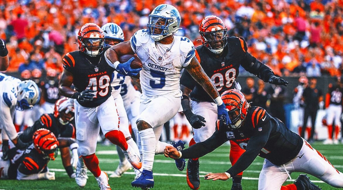 Lions RB David Montgomery Questions Report That He Wants to Leave Detroit 2 david montgomery 16x9 1