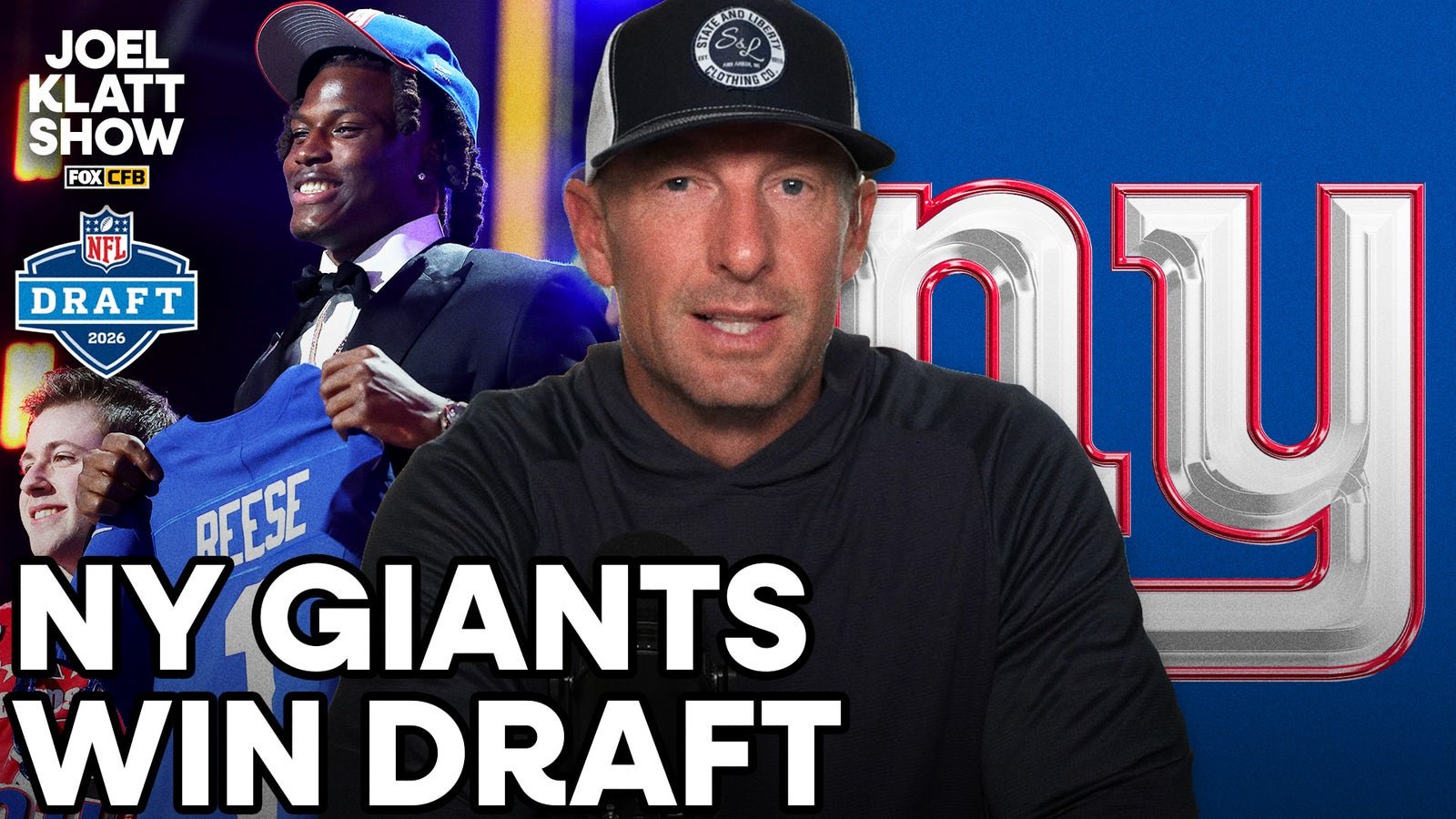 Joel Klatt Sounds Off on Giants Newest Edge: 'His Athleticism is Off the Charts' 3 New York Giants in Joel Klatt's winners of the NFL Draft 🏈 Joel Klatt Show