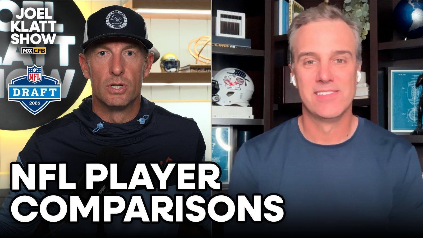 Daniel Jeremiah shares his NFL player comps in the 2026 NFL Draft