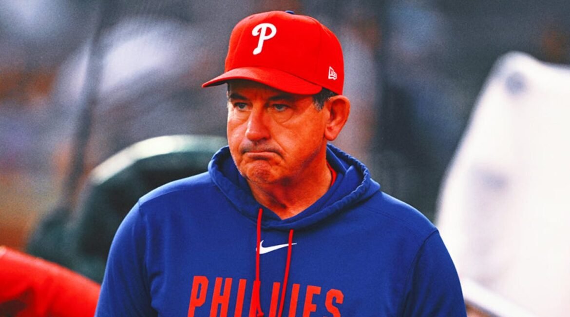 Philadelphia Phillies Fire Manager Rob Thomson After 4 Years 2 rob1