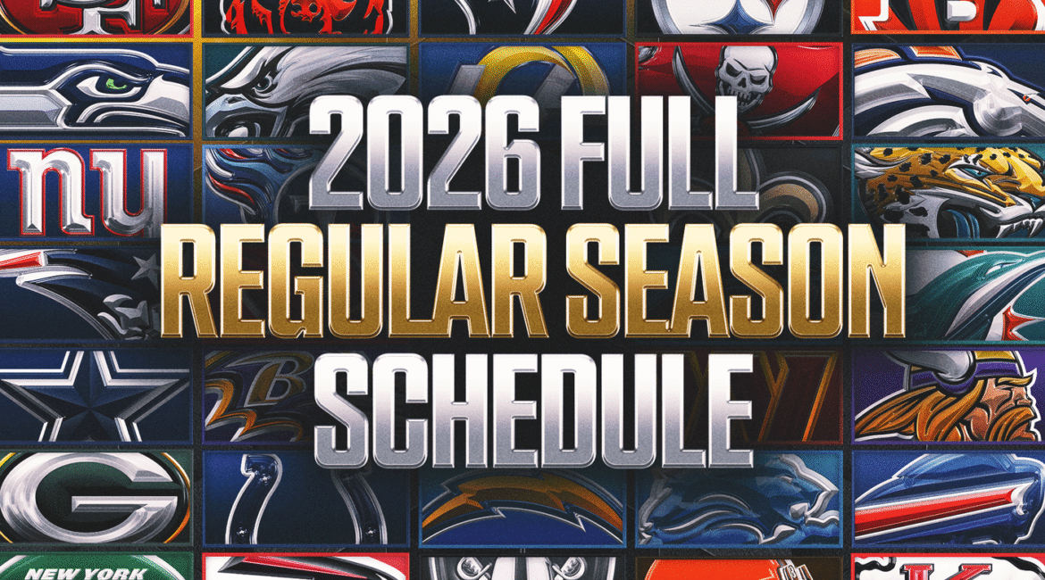 2026 NFL Schedule Release: Full Schedule for All 32 Teams 33 2026 full regular 16x9 1