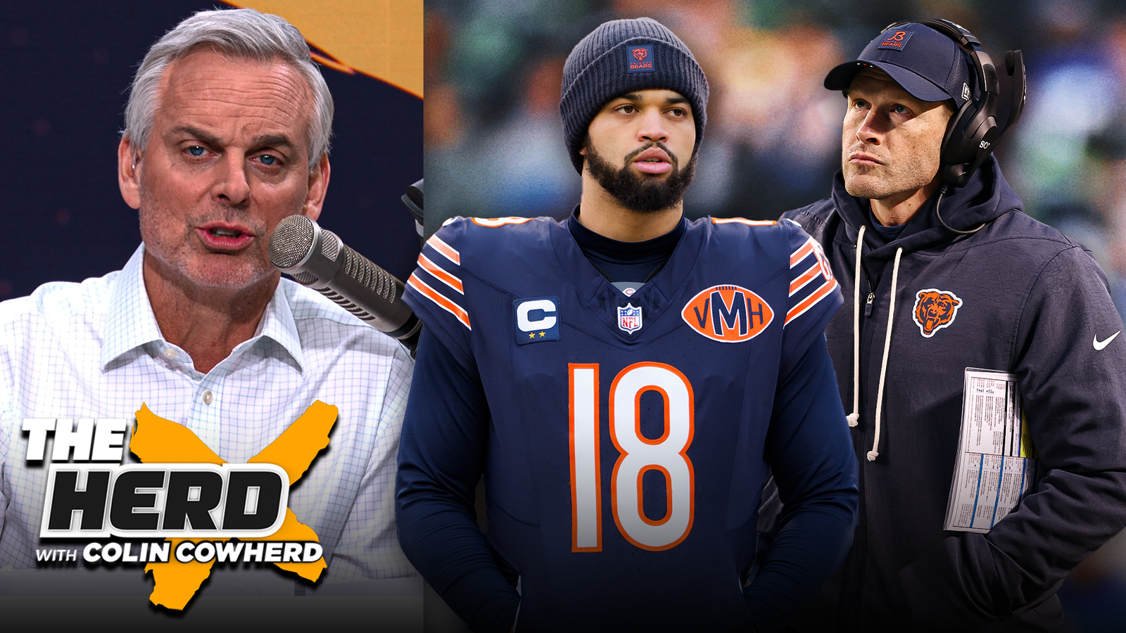Colin Cowherd Pushes Back On Chicago Bears 2026 Schedule: 'It's No Gauntlet' 3 Colin Cowherd Pushes Back On Chicago Bears 2026 Schedule Its