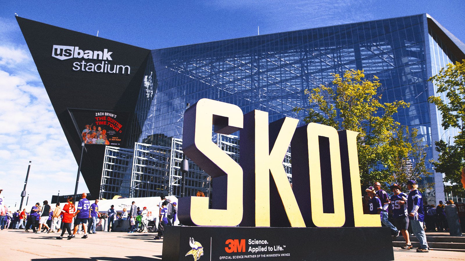 Vikings will host 2028 NFL Draft at U.S. Bank Stadium in Minneapolis-St. Paul 3 Vikings will host 2028 NFL Draft at US Bank Stadium