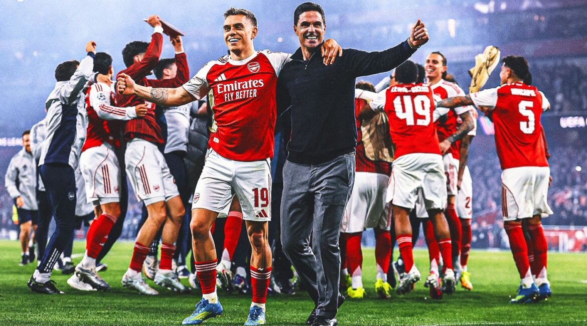 Arsenal Wins The Premier League; Man City's Draw Ends 22-Year Title Drought 2 arteta 1