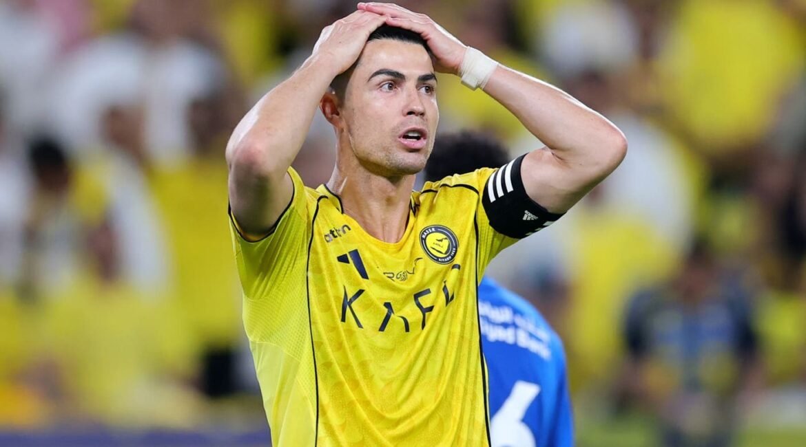 Cristiano Ronaldo In Disbelief After Al-Nassr's Goalie Blunder Halts Title Chase 2 cristiano