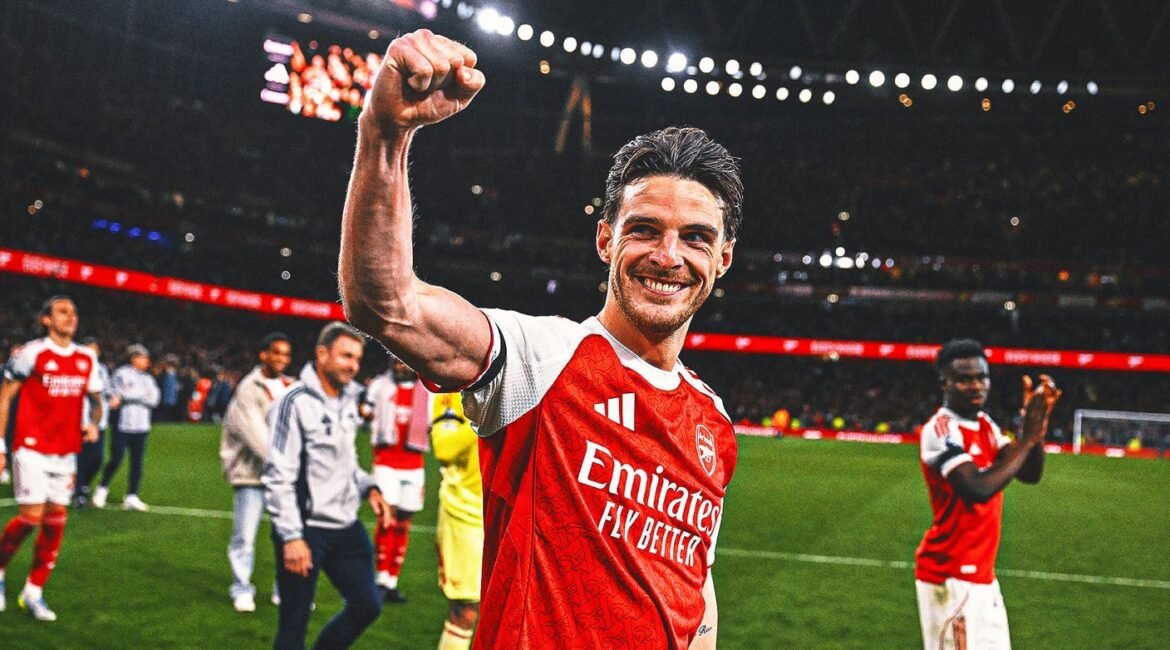 Declan Rice On Why He's A 'Big-Game Player' As Arsenal Eyes UCL, EPL Double 2 declan 1