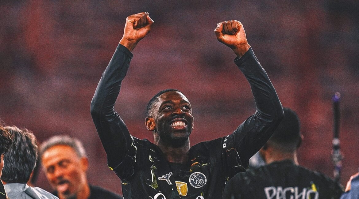 PSG Eliminates Bayern Munich, Will Face Arsenal In Champions League Final 1 dembele 1