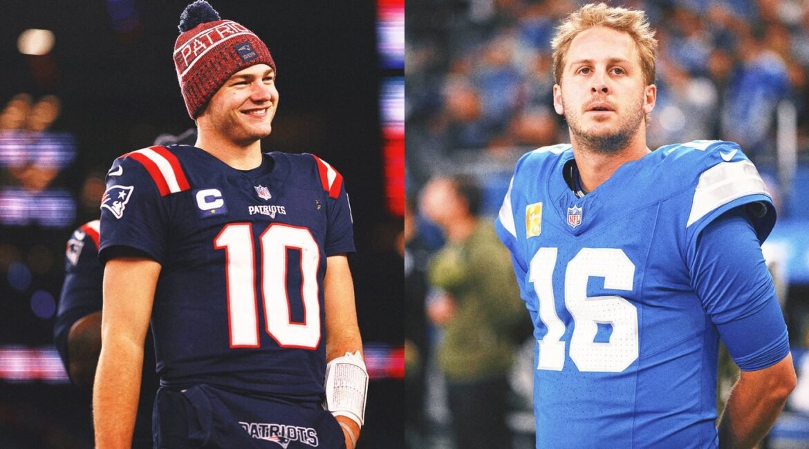 5 Storylines To Watch In Patriots-Lions Game In Munich On FOX 6 drake maye jared goff