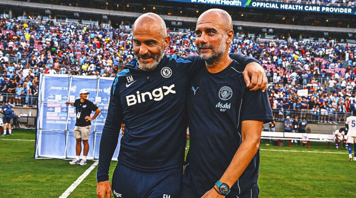 Man City To Name Enzo Maresca As Pep Guardiola's Successor On Three-Year Deal 2 enzo pep 1