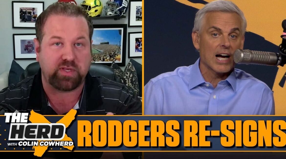 Geoff Schwartz Questions Mike McCarthy’s Support for Aaron Rodgers in Pittsburgh 2 herd 5 18 schwartz
