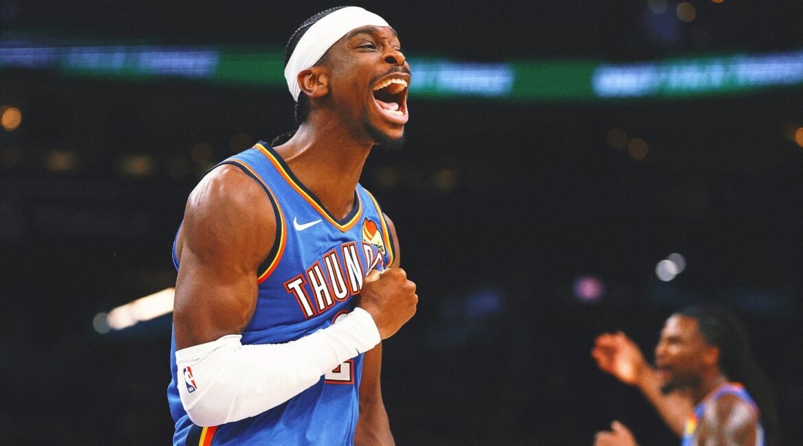 Hear That Thunder? Combine Likely OKC Title with MLB, NHL, World Cup Plays 1 okc shai odds horizontal nba