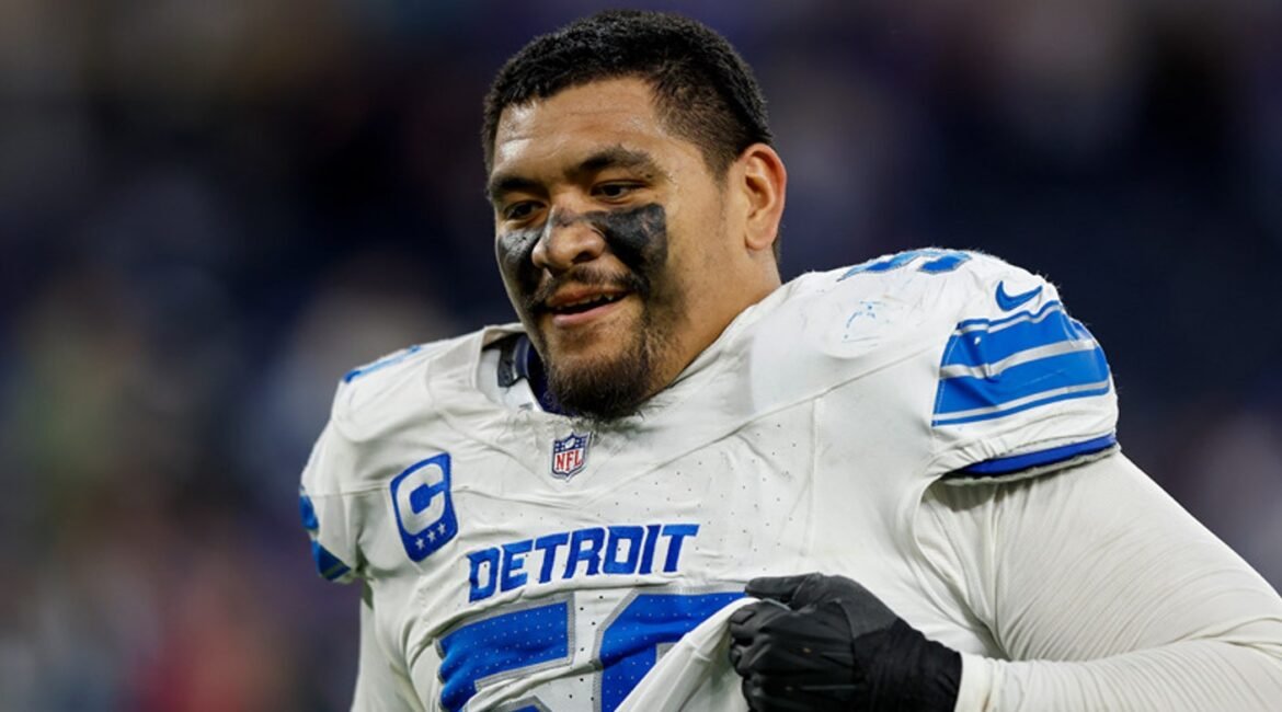 Lions HC Dan Campbell On All-Pro Penei Sewell Changing Spots: He 'Can Do It All' 2 penei1