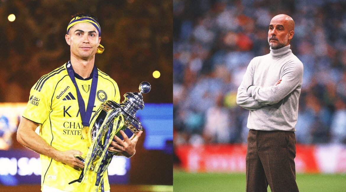 Pep Guardiola, Cristiano Ronaldo At Al-Nassr? Guardiola's Agent Confirms Contact 2 ronaldo pep 1