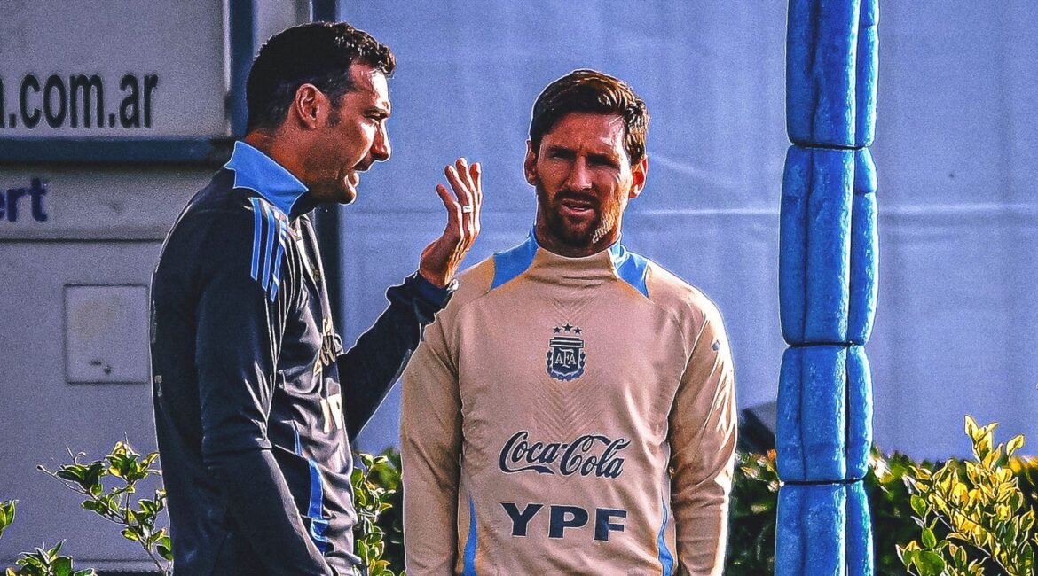 As Argentina Prepares for World Cup, Scaloni Hopes To Delay Messi's Retirement 2 scaloni 1