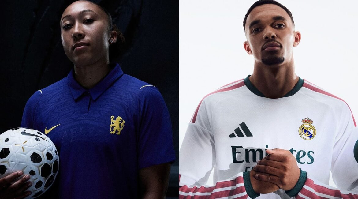 New 2026-27 Football Kits: Chelsea, Arsenal, Man Utd Among New Jerseys Revealed 2 Chelsea2020Real20Madrid20kits20