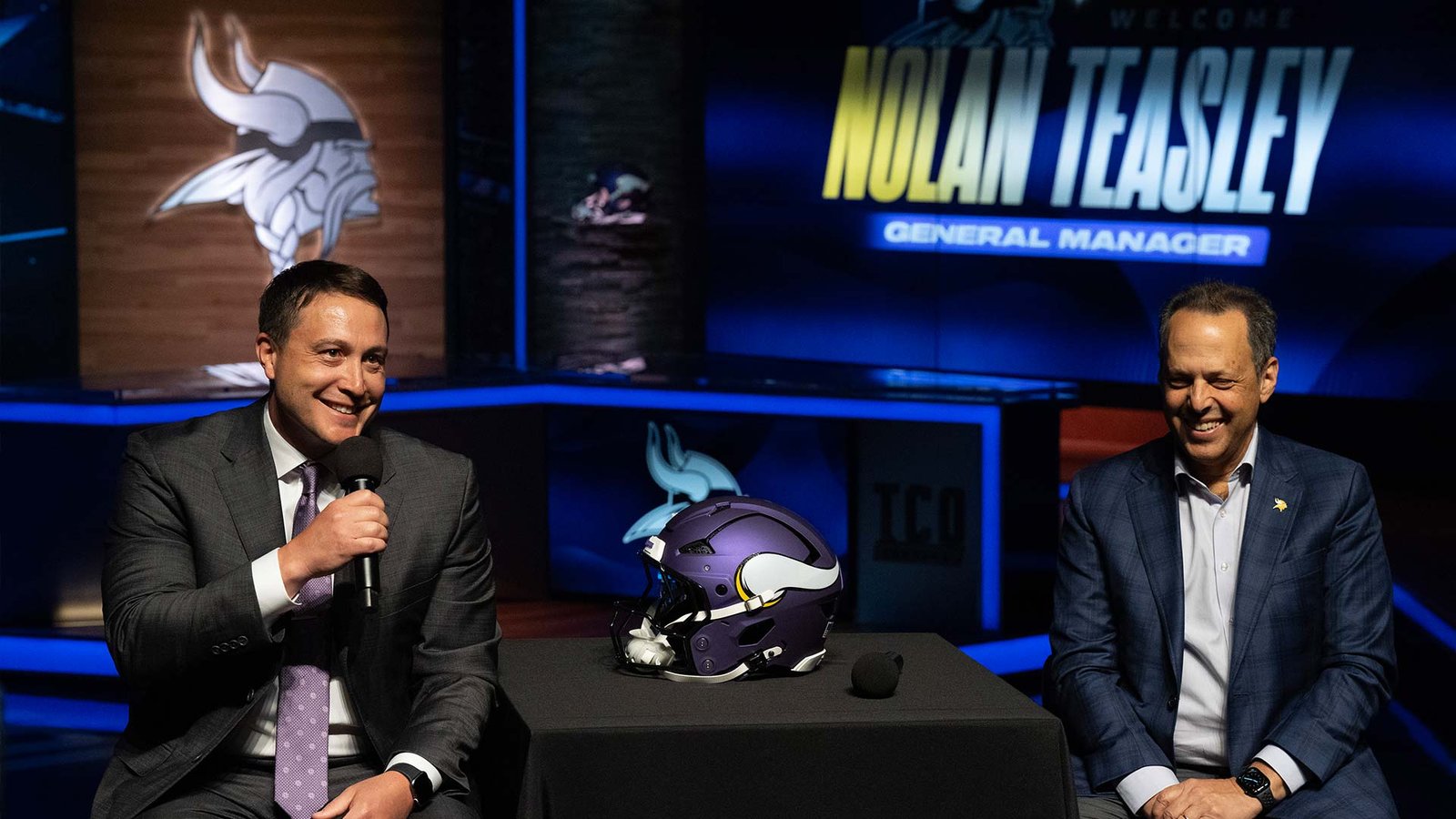 Vikings Introduce Former Seahawks Executive Nolan Teasley As New General Manager 3 Vikings Introduce Former Seahawks Executive Nolan Teasley As New General