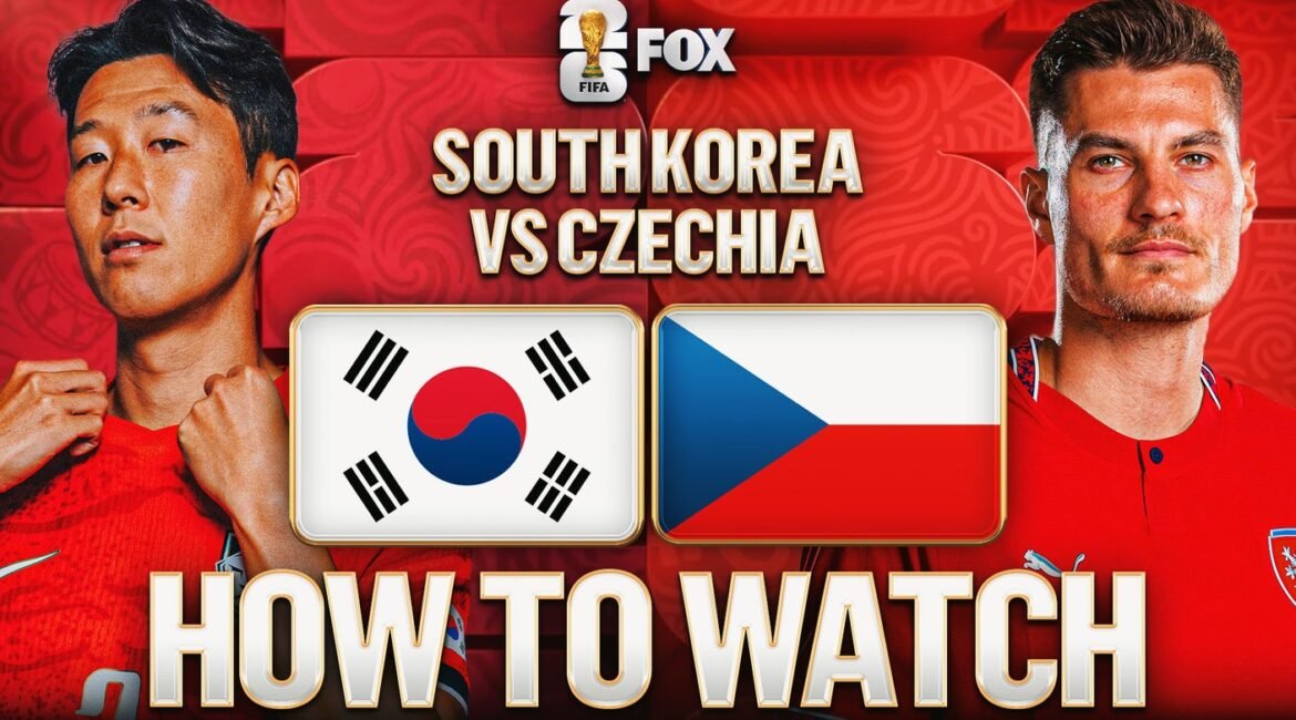 How to Watch South Korea vs. Czechia: TV Channel & Live Stream - 2026 FIFA World Cup Group A 2 artboard 1koreaczec