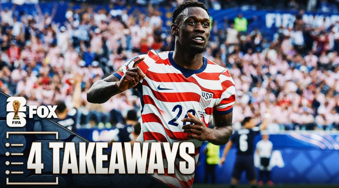 4 Takeaways From USA's Historic World Cup Win Over Paraguay 1 balogun1 1