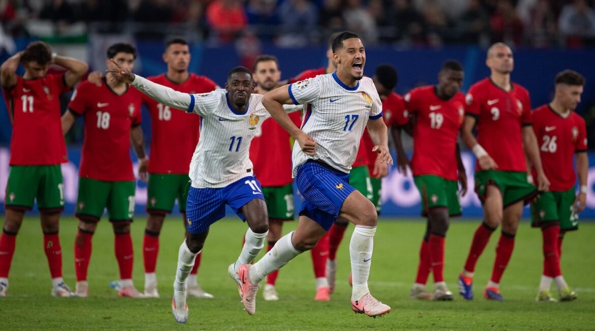 France's Deschamps Dismisses Saliba Injury Fears, Dembélé Set To Return 2 dembele saliba 1