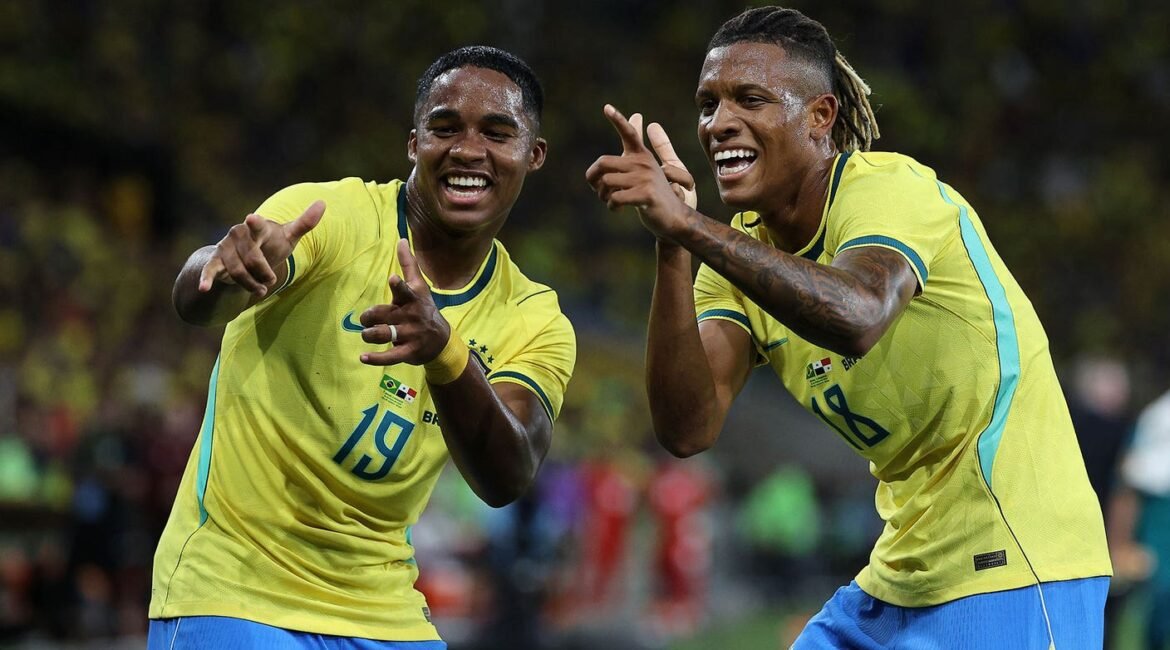 Brazil's Endrick Makes World Cup Vow To Ancelotti After Scoring Winner In Friendly 2 endrick 1