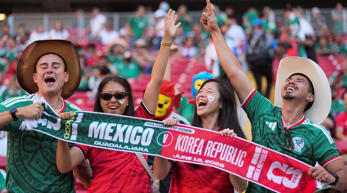 South Koreans Expecting Home-Game Feel For Final World Cup Group Match In Mexico 2 koreah1