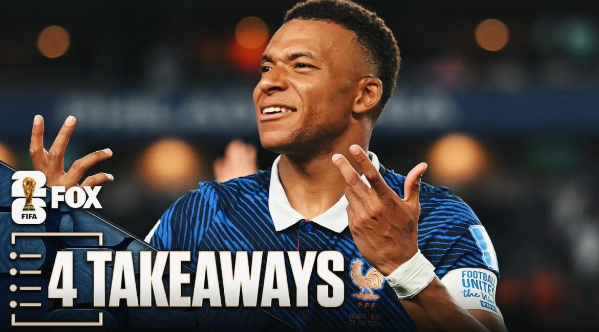 4 Takeaways From France's Rain-Delayed Win Over Iraq At World Cup 2 mbappe 1