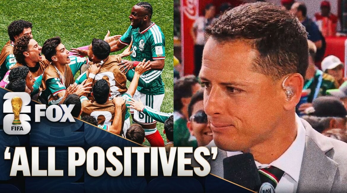 'All Positives': Javier Hernández Reacts To Mexico's 'Crucial Win vs. South Africa 2 mexico1 3
