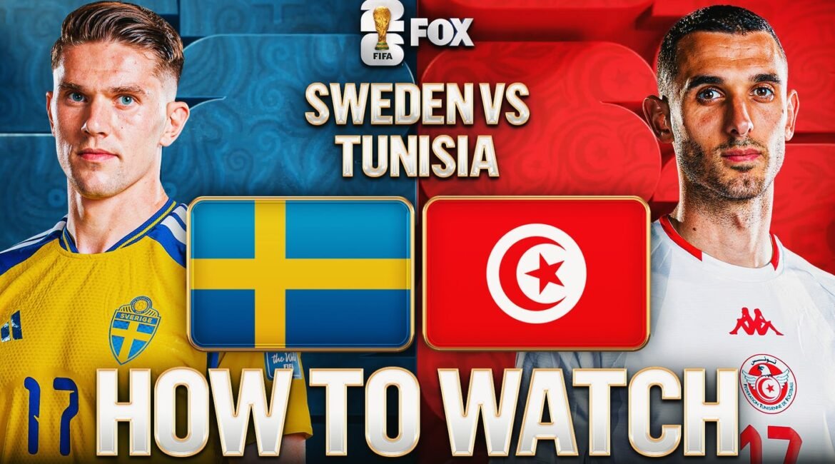 Sweden vs. Tunisia: How to Watch, TV Channel, Live Stream 2 sweden vs tunisia 16x9 2