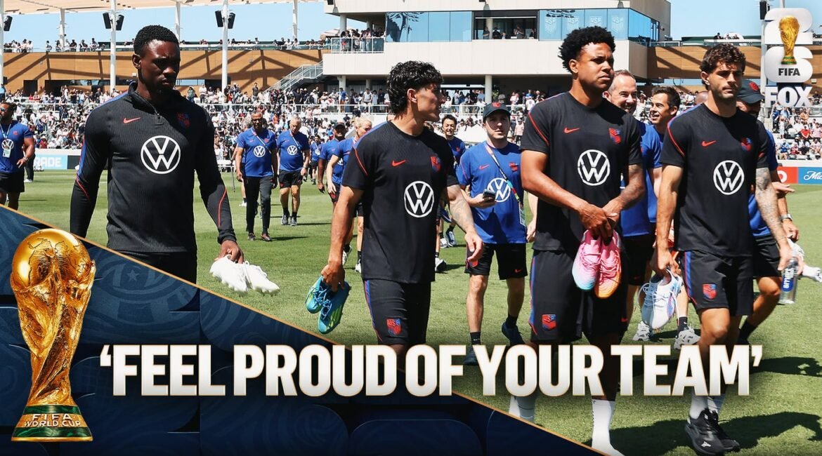 Crowds, History, And Welcome Speeches: USA's Practice Focused On 'Good Memories' 1 wc1