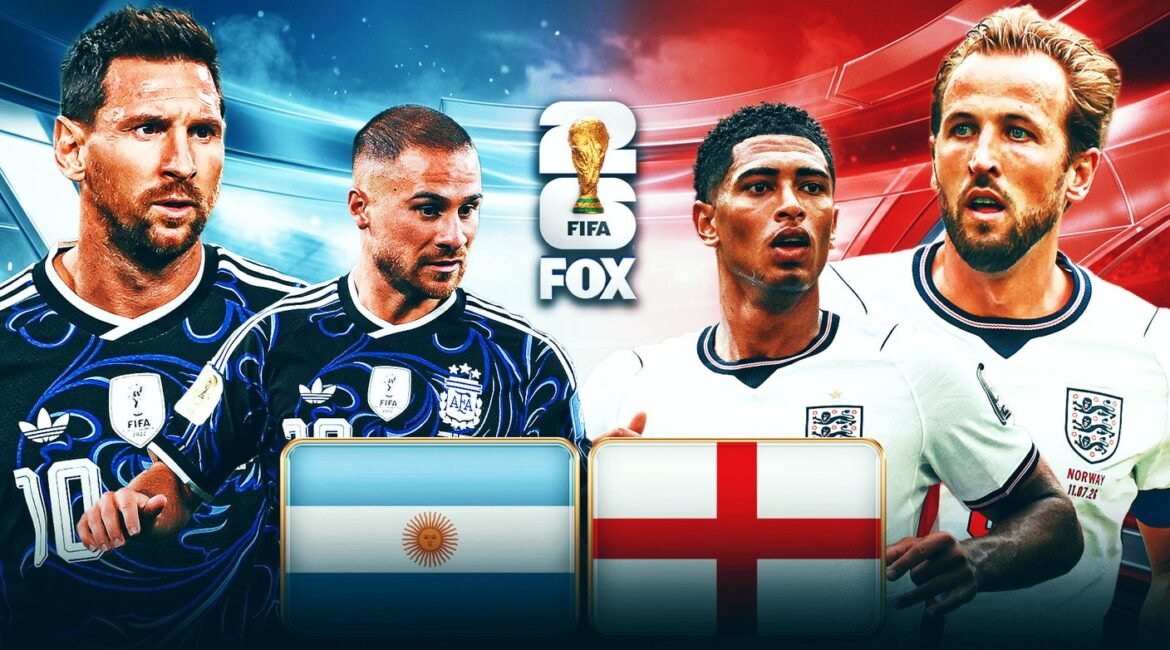 England vs. Argentina Combined XI: Lionel Messi, Harry Kane Lead Dream Lineup 24 16x9arg eng xi