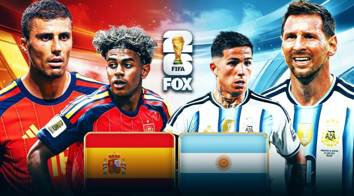 Spain vs. Argentina Combined XI: Messi, Yamal Lead World Cup Final Team 23 16x9esp arg xi 1