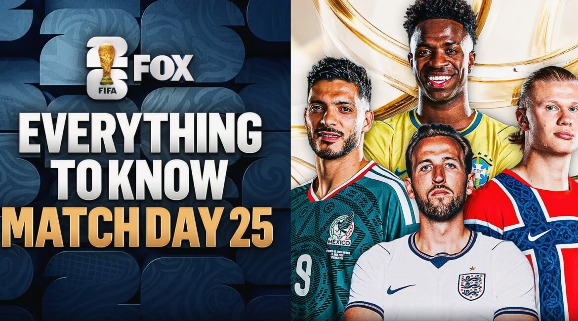 Brazil vs. Norway. Mexico vs. England. A World Cup Slate For The Ages. 6 artboard 125