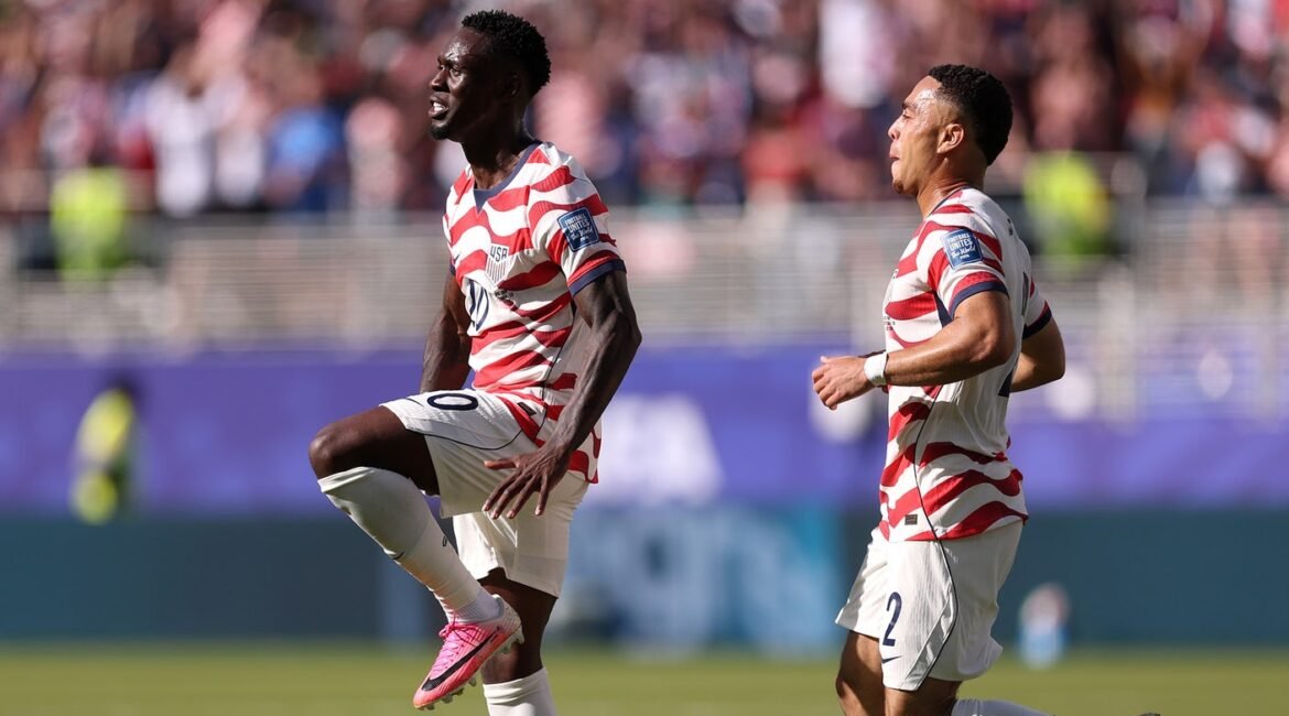 LeBron James Reacts To Folarin Balogun's 'Silencer' Nod: 'Helluva Goal' 2 balogun1