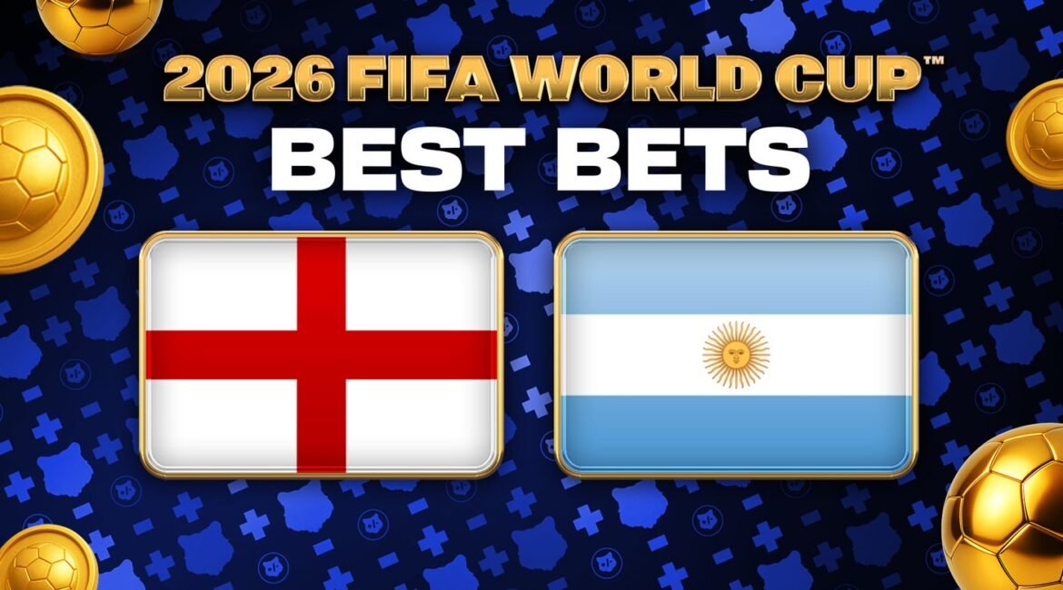 Chris 'The Bear' Fallica's World Cup Best Bets Today — Argentina vs. England 3 best bets 16x9 bb wc engarg