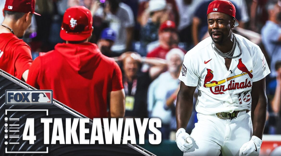 Jordan Walker Beats Kyle Schwarber: 4 Takeaways From The 2026 Home Run Derby 2 cdb88a43 takeaways1