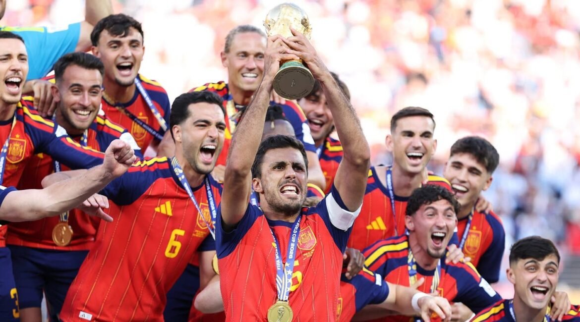 Spain's Rodri 'Shocked' After Winning World Cup Golden Ball Award 1 gettyimages 2286823561 scaled e1784589613106