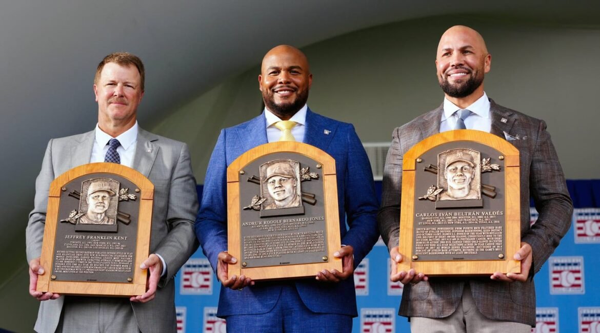 Carlos Beltrán, Andruw Jones, Jeff Kent Enshrined In Baseball Hall Of Fame 2 gettyimages 2287145153 1 scaled