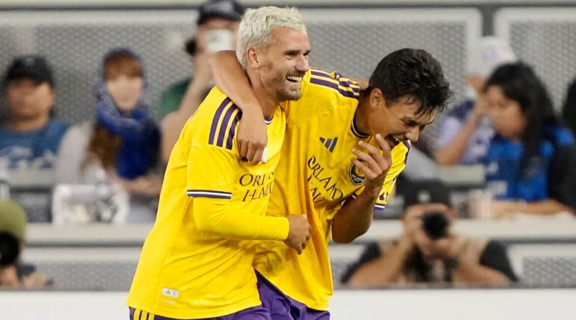 Antoine Griezmann Scores In MLS Debut For Orlando City 2 griezmann1