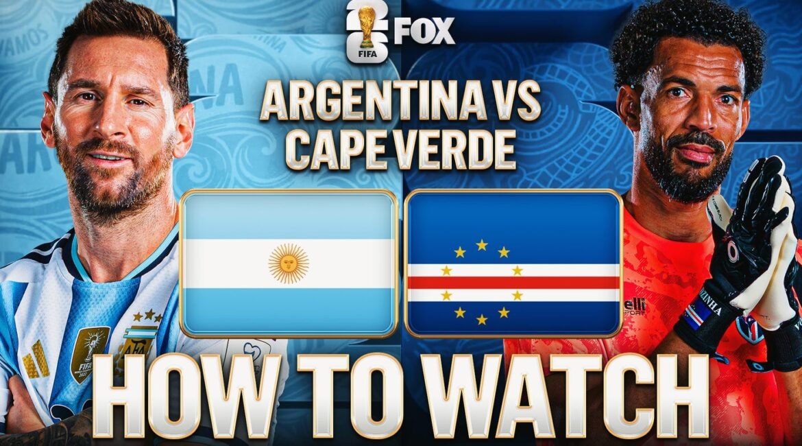 How to Watch Argentina and Messi vs. Cape Verde: TV Channel, Live Stream, Time 3 how to watch argentina vs cape verde 16x9 1