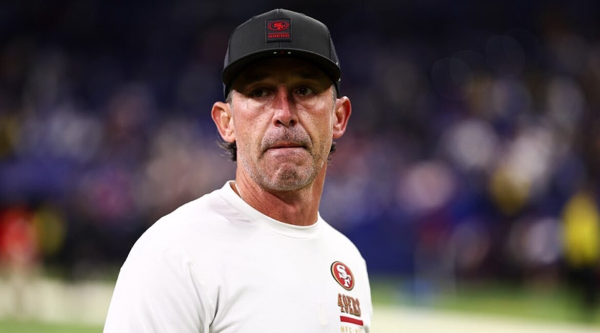 49ers Coach Kyle Shanahan Hurt In Car Crash, Limited As Training Camp Opens 2 kyle2