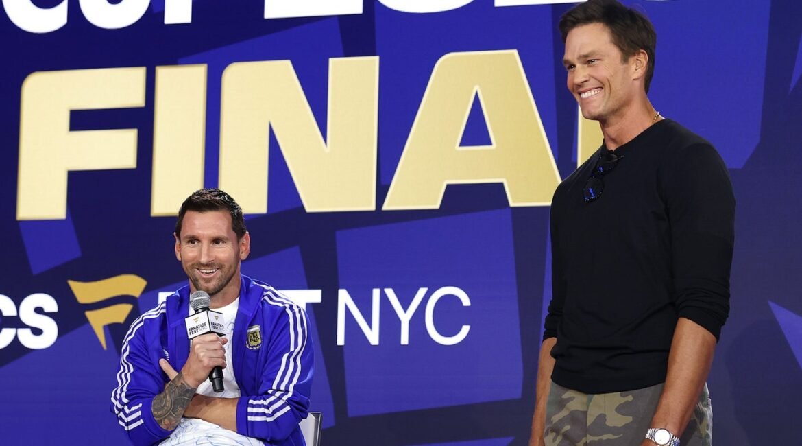 Lionel Messi Tells Tom Brady 'Insane' Story Behind Viral Lamine Yamal Baby Photoshoot 2 messi1 11