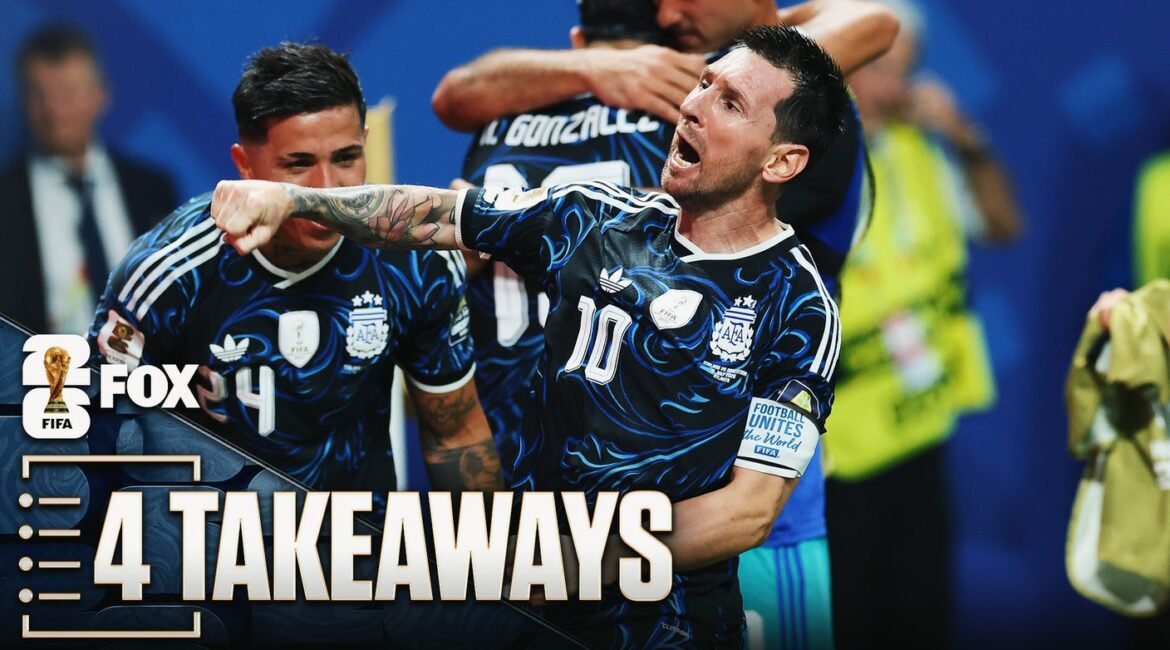 A Comeback For The Ages: 4 Takeaways From Argentina's Semifinal Win Over England 2 messitakeaways