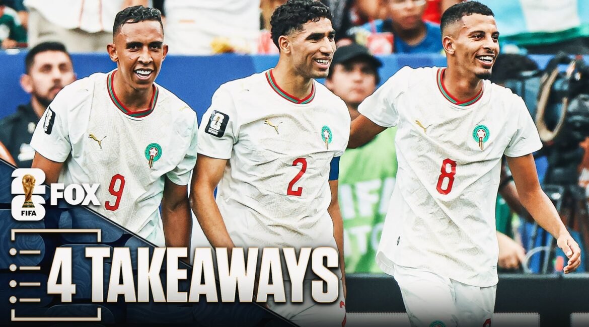 Ounahi Spoils Canada's Party: 4 Takeaways From Morocco's World Cup Round Of 16 Win 3 morocco1